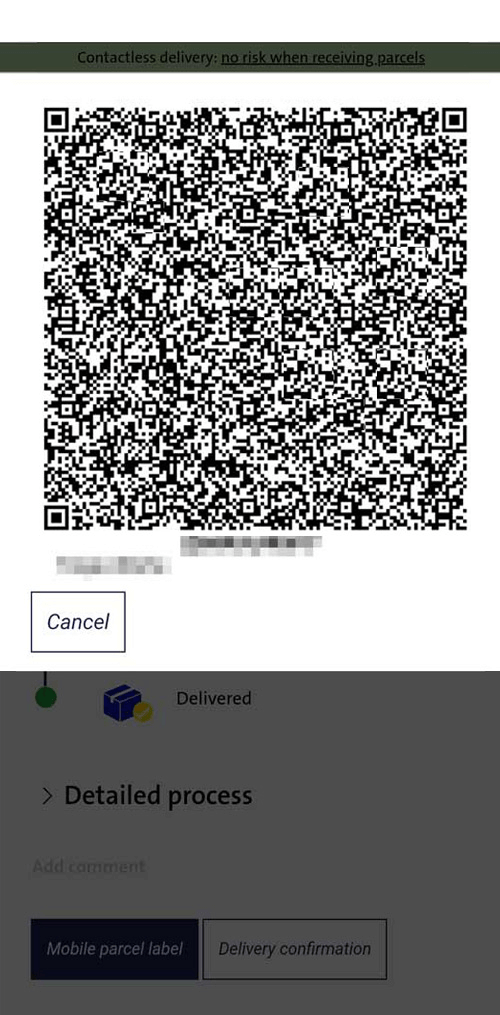 GLS Paketdienst mobiler Paketschein - schnelle und einfache Methode zur Erstellung eines Paketscheins als QR-Code