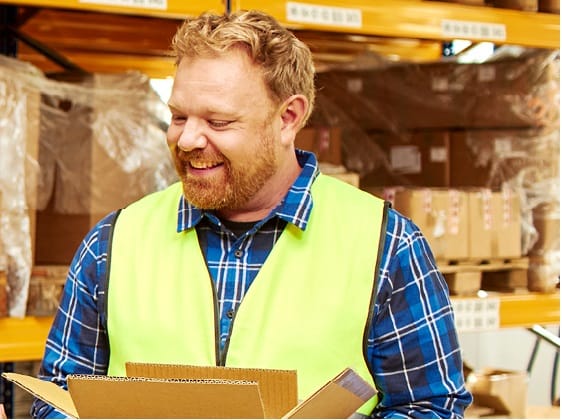 Kunde möchte ein Paket mit GLS verschicken